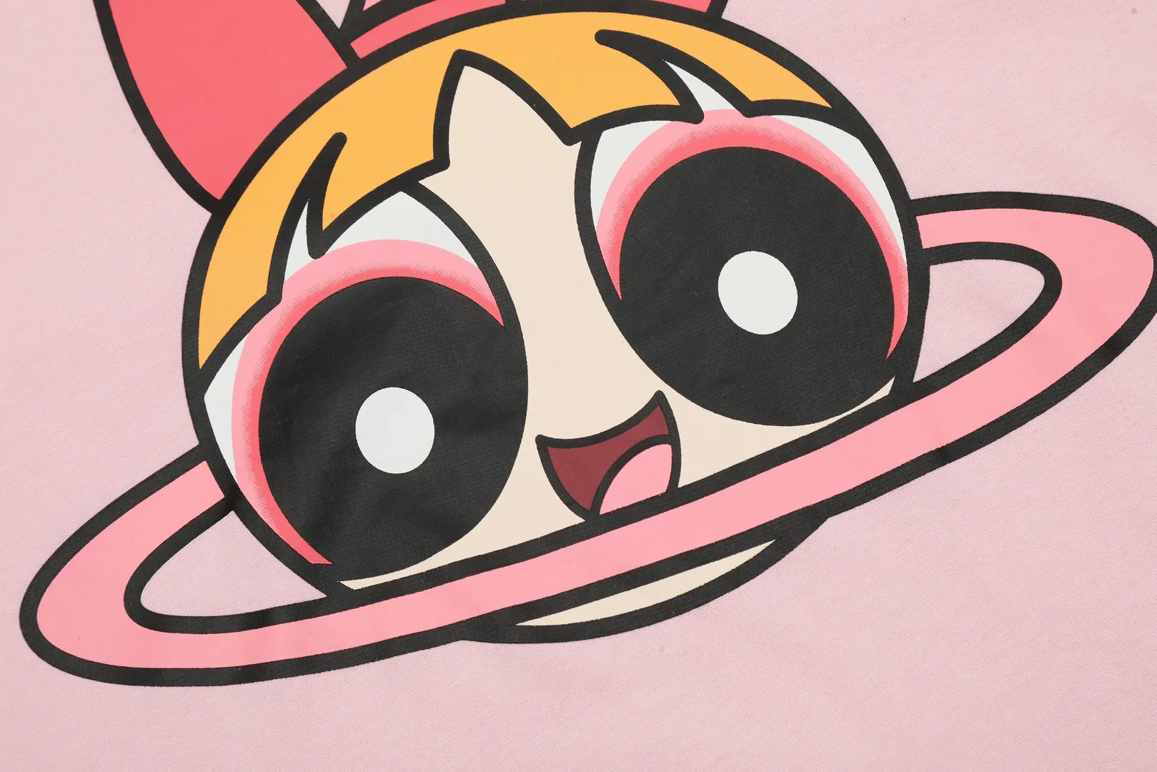 vivienne west wood Vivienne Powerpuff Girls co-branded printed short-sleeves are simply not good-looking! Same style for men and women, the rise of the retro second dimension Color: Huahua (pink) Bubble (blue) Maomao (green) Size: XS-L